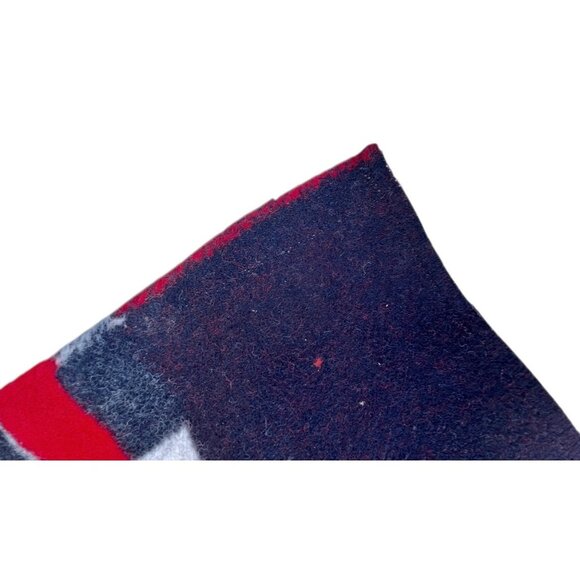 Pendleton Hidatsa Earth Pattern Blanket Remnants Am Indian College Fund 66.5x 63 - Picture 7 of 15